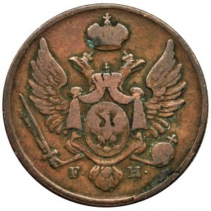 3 polish groschen Warsaw 1830 FH