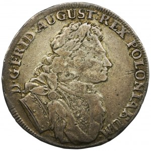 August II Mocny, 2/3 Talara (coselgulden) Drezno 1707 ILH