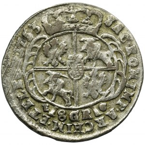 Augustus III of Poland, 8 Groschen Leipzig 1753 EC - forgery
