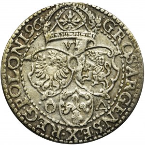 Sigismund III Vasa, 6 groschen Marienburg 1696