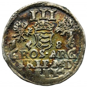 Stephen Bathory, 3 groschen Vilnius 1586