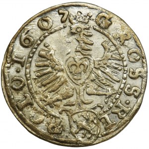 Sigismund III Vasa, Groschen Krakau 1607