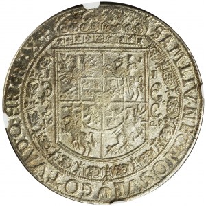 Sigismund III Vasa, Thaler Bromberg 1628 - NGC UNC - POL•O - VERY RARE