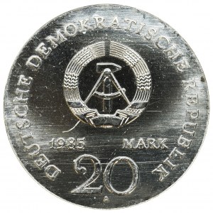 Germany, DDR, 20 Mark Berlin 1985 - Arndt