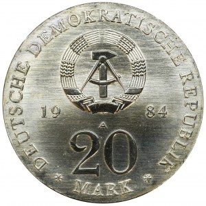 Germany, DDR, 20 Mark Berlin 1984 - Händel