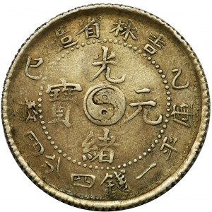 China, Province Kirin, Guangxu, 20 cents 1905