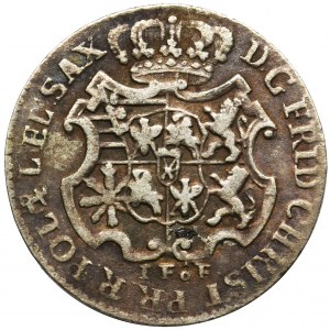 Frederic Christian, 1/12 Thaler Leipzig 1763 IFôF