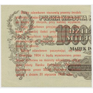 5 groszy 1924 - prawa połowa