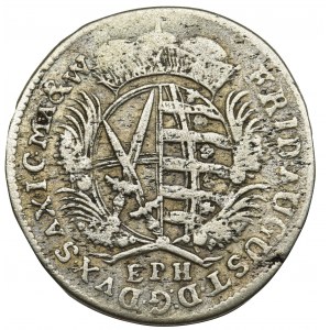 Germany, Saxony, Frederic Augustus I, 1/12 Thaler Leipzig 1695 EDC