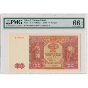 100 złotych 1946 - E - PMG 66 EPQ