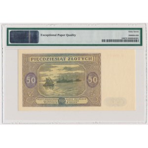 50 złotych 1946 - H - PMG 67 EPQ