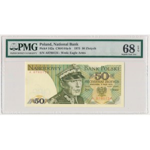 50 złotych 1975 - A - PMG 68 EPQ