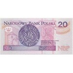 Próba, 20 złotych 1994 - AC 0000000 - bez nadruków - UNIKAT