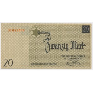 20 marek 1940 num.1 ze znakiem wodnym - RZADKIE i PIĘKNE