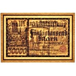 Gdańsk 50.000 marek 1923 - PMG 65 EPQ