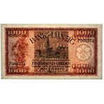 Gdańsk 1.000 guldenów 1924 PMG 67 EPQ - OKAZOWY