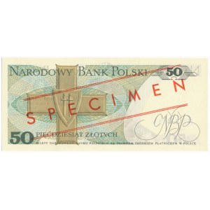 50 złotych 1975 WZÓR A 0000000 No.1339