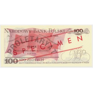 100 złotych 1979 WZÓR EU 0000000 No.2421