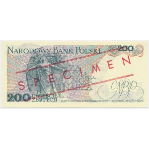 200 złotych 1982 WZÓR BU 0000000 No. 0356