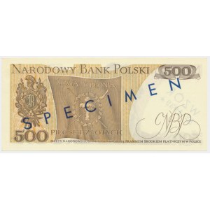 500 złotych 1974 WZÓR K 0000000 No.1939