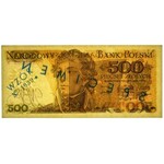 500 złotych 1974 WZÓR K 0000000 No.1939