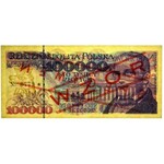 100.000 złotych 1993 WZÓR A 0000000 No 0779 - rzadki