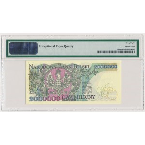 2 miliony złotych 1992 - B - PMG 68 EPQ