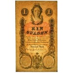 Austria 1 gulden 1858 - PMG 50