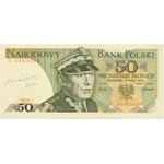 50 złotych 1975 - C - z autografem A.Heidricha
