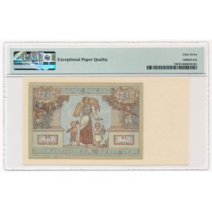 20 złotych 1931 - D.K - PMG 67 EPQ