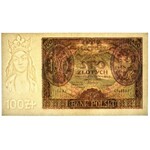 100 złotych 1932 Ser.AJ. - PMG 64