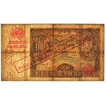 100 złotych 1934(9) - przedruk okupacyjny - CW - PMG 20