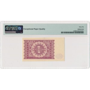 1 złoty 1946 - PMG 66 EPQ