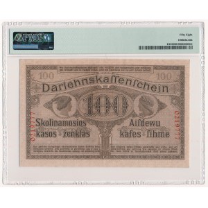 Kowno 100 marek 1918 - PMG 58