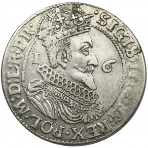 Sigismund III Vasa, 1/4 Thaler Danzig 1624 - PR•