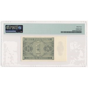 1 złoty 1938 - IK - PMG 64