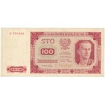 100 złotych 1948 - U - ILUSTROWANY W KATALOGU CZ.MIŁCZAKA