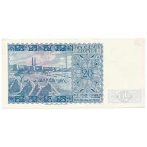 Londyn, 20 złotych 1939 - L -