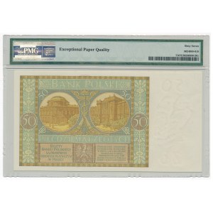 50 złotych 1929 Ser.DL. - PMG 67 EPQ