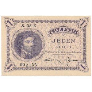 1 złoty 1919 S.38.E - PIĘKNY