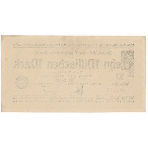 Gdańsk 10 miliardów 1923 - A - znak wodny krople