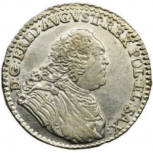 Augustus III of Poland, 1/6 Thaler Dresden 1763 FWôF
