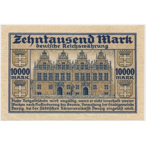 Gdańsk 10.000 marek 1923 - RZADKOŚĆ