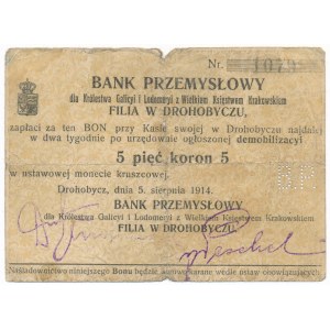 Drohobycz, 5 koron 1914