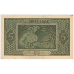 5 złotych 1926 - B - emisyjna świeżość