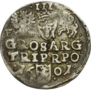 Sigismund III Vasa, 3 Groschen Wschowa 1601