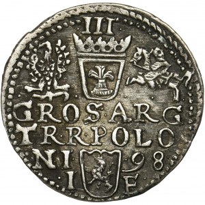 Zygmunt III Waza, Trojak Olkusz 1598