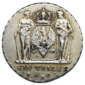 Germany, Prussia, Frederic William III, Thaler Berlin 1803 A