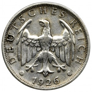 Germany, Weimar Republic, 2 Mark Munich 1926 D