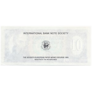 Węgry, Banknot promocyjny na giełdę banknotów w Maastricht 1993